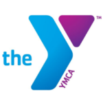 YMCA logo featuring a large stylized blue Y with the word "the" to its left and YMCA in purple vertically on the right. The top right arm of the Y fades from purple to blue, resembling seamless connection like Hosted VoIP Solutions.