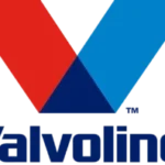 The Valvoline logo featuring a large V—left side in red, right in blue, and bottom in dark blue—above the word Valvoline in bold blue letters, stands out like top Hosted VoIP Providers in the telecom industry.